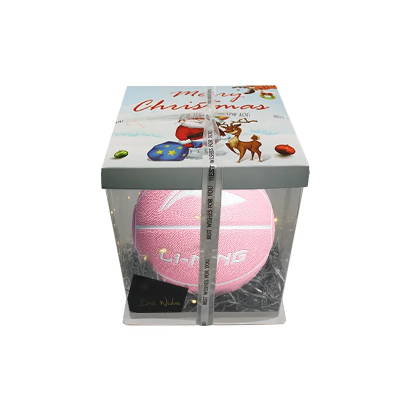 LiNing Badfive PU Basketball Pink Size 7 Training Unisex-30