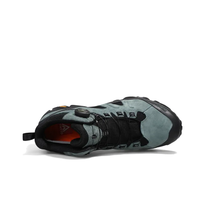 HUMTTO Slip Resistant, Abrasion Resistant, Cushioning, Waterproof Mid Top Hiking Shoes Men's Jasper-2