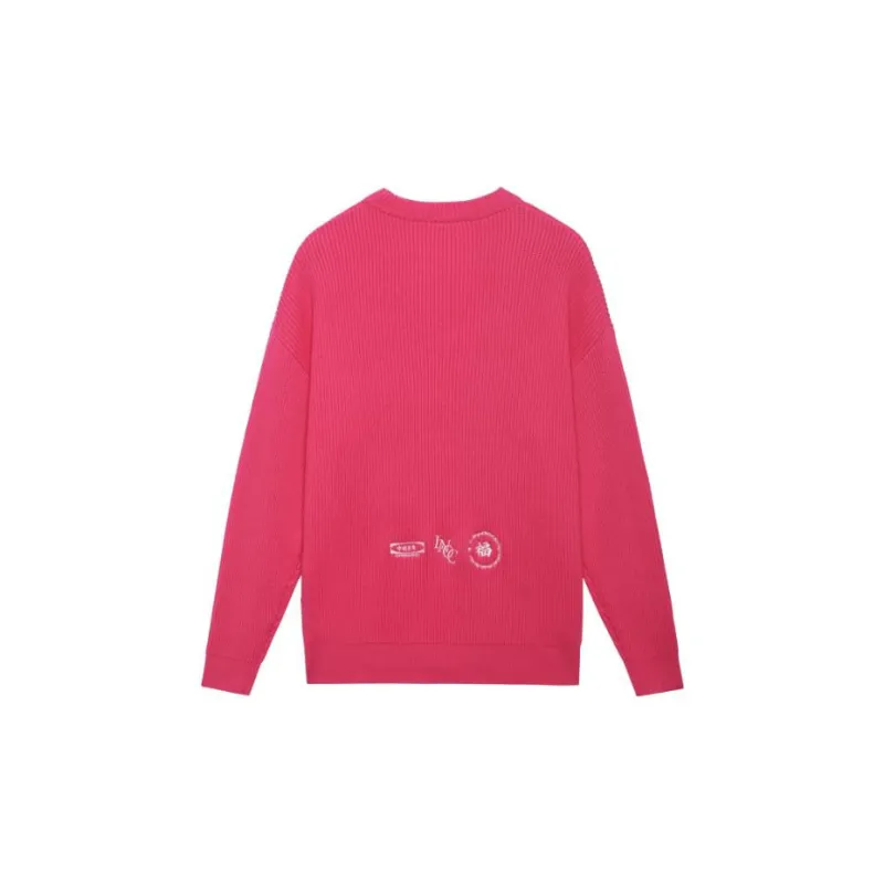 LiNing Sweaters Unisex Rose Red-1