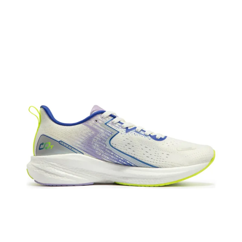 361° Carbon CQT Carbon Speed CQT Breathable Low Top Running Shoes Women's White Blue-1
