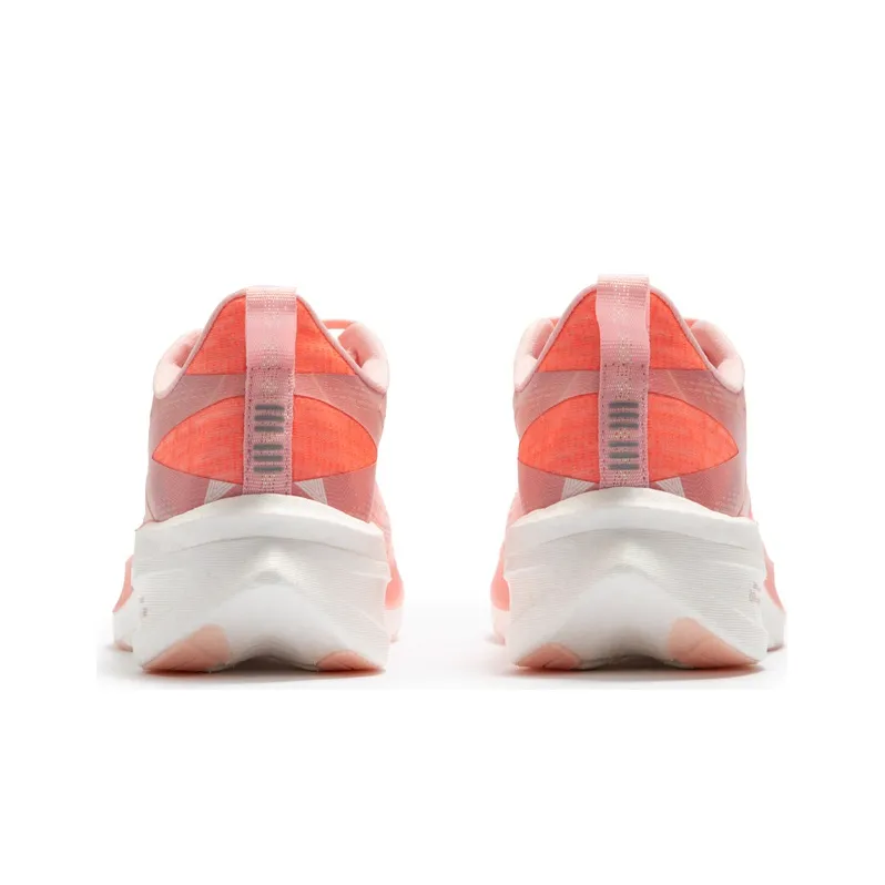 361° Flying ET Anti Slip Wear Resistant Breathable Rebound Low Top Sprint Running Shoes Men's Pink-3