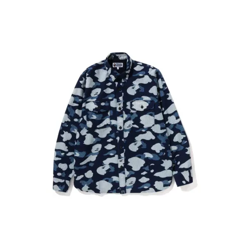 BAPE Sashiko Camo Relaxed Fit Shirt 