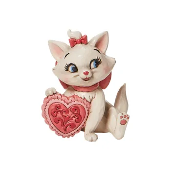ENESCO ENESOC Disney DisneyTraditions Collection Heart Marie Cat Scale Figures 9cm