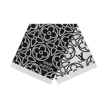 LOUIS VUITTON In Bloom Knit Scarves Women's