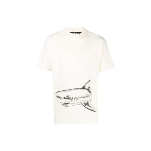 PALM ANGELS Broken Shark Classic T Shirt