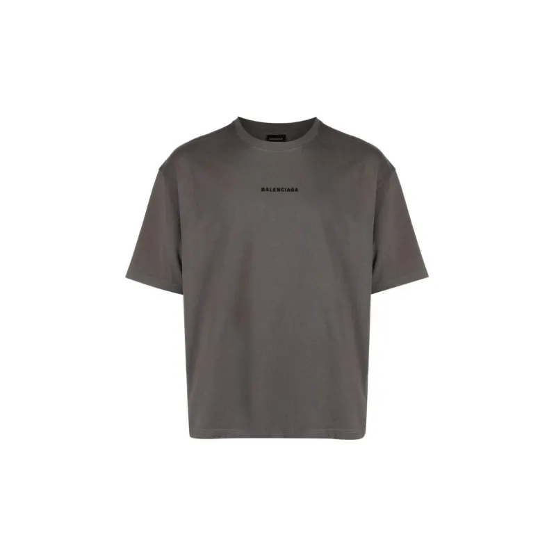 Balenciaga FW22 T Shirt Regular Fit Men's Gray-0