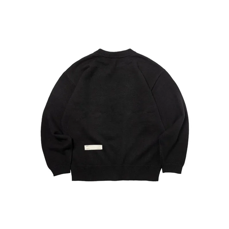 ROARINGWILD Sweater Unisex Black-1