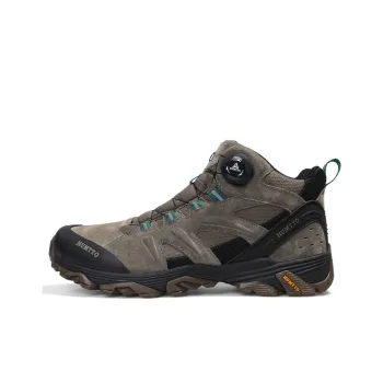 HUMTTO Hiking / Trekking Shoes Men Mid Top Jasper/Khaki/Gray/Black/Sand/Light Gray/Light Pink/Dark Gray/Pink