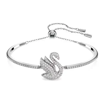 Swarovski Logo Charm Bracelet