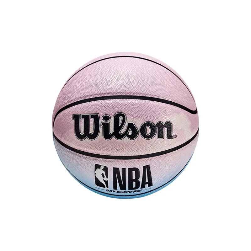 Wilson NBA PU Basketball Pink Blue Size 7 Ball Training Unisex-2