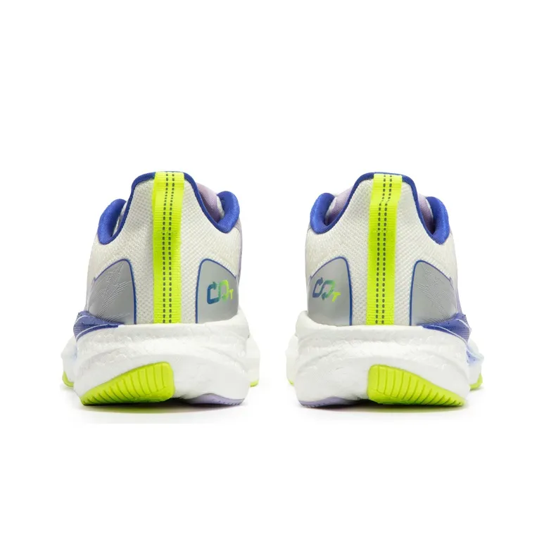 361° Carbon CQT Carbon Speed CQT Breathable Low Top Running Shoes Women's White Blue-3