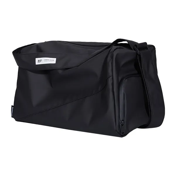 BAGSMART Nylon Fabric Shoulder Bag Regular Unisex Black/White/Green-2