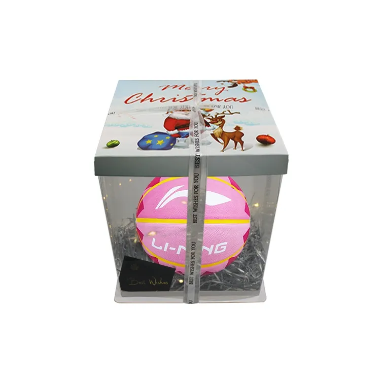 LiNing Rubber Basketball Pink Size 7 Training Unisex-10