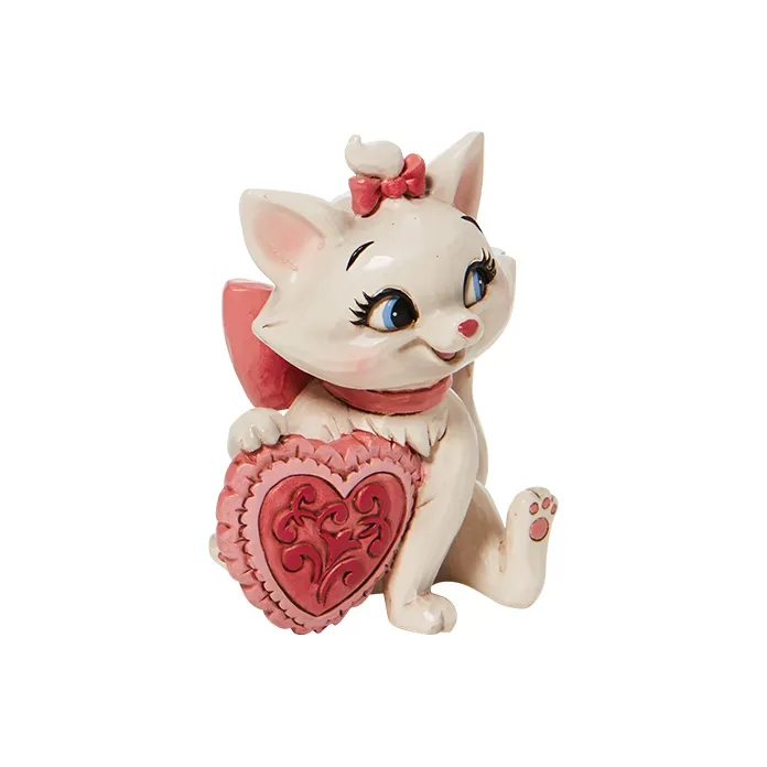 ENESCO ENESOC Disney DisneyTraditions Collection Heart Marie Cat Scale Figures 9cm-1
