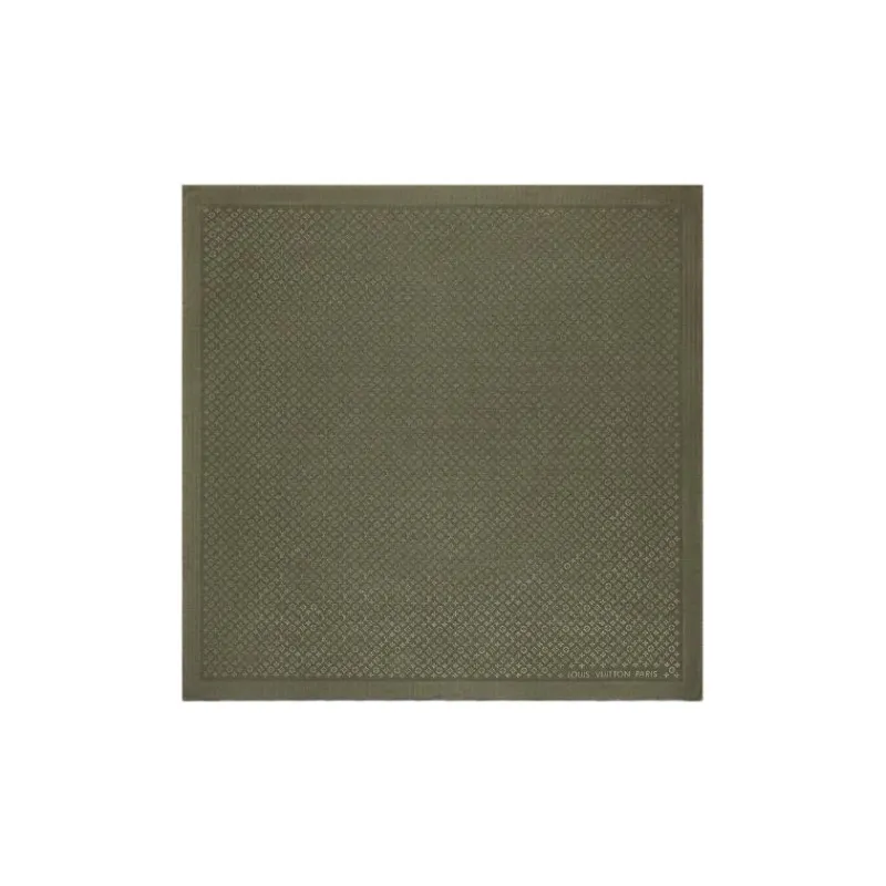 LOUIS VUITTON Monogram Silk Scarves Women's-1