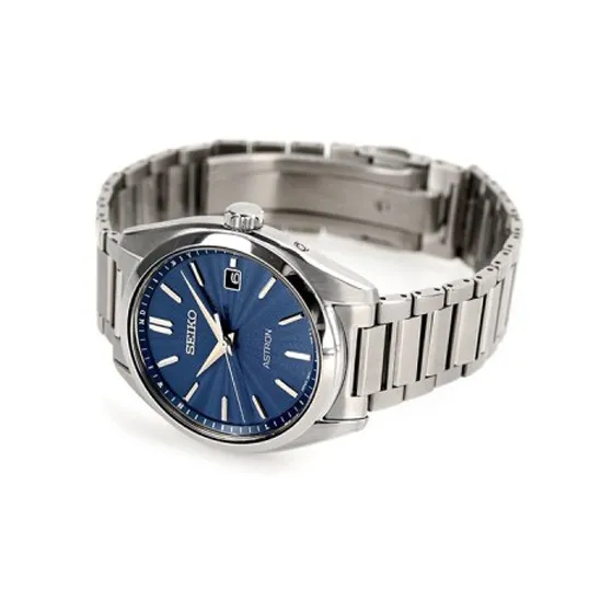 SEIKO Astron Series Automatic Mechanical Movement Rubber Strap Watch Men's Watches Black Dial-1