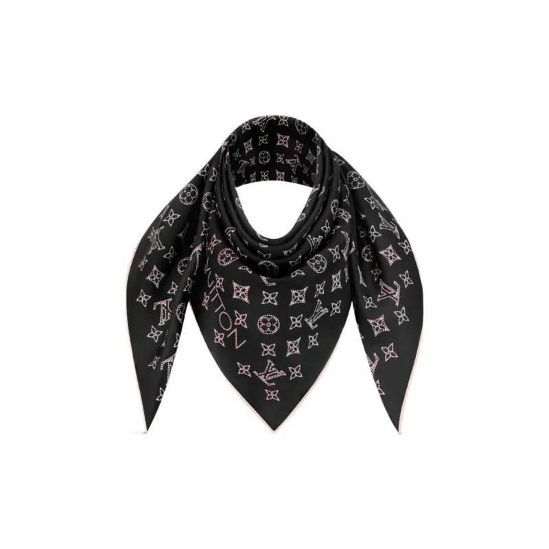 LOUIS VUITTON Mahina Flight Mode Silk Scarves Women's-2