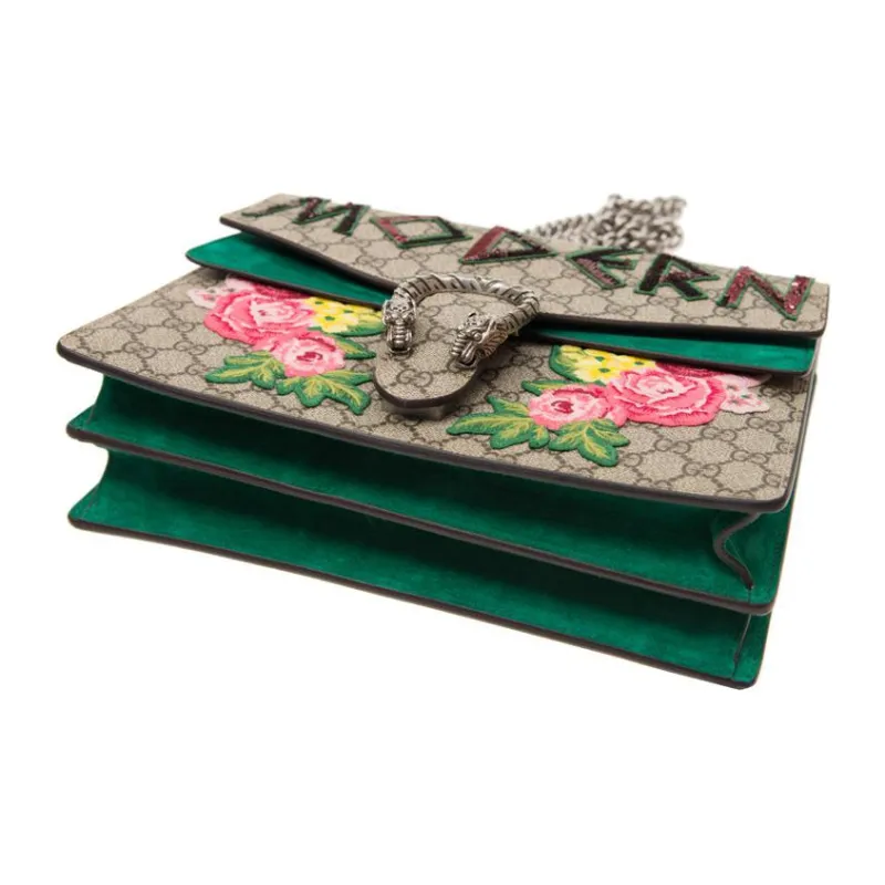 GUCCI Dionysus Canvas Crossbody Bag, Shoulder Bag Medium Size Women's-3