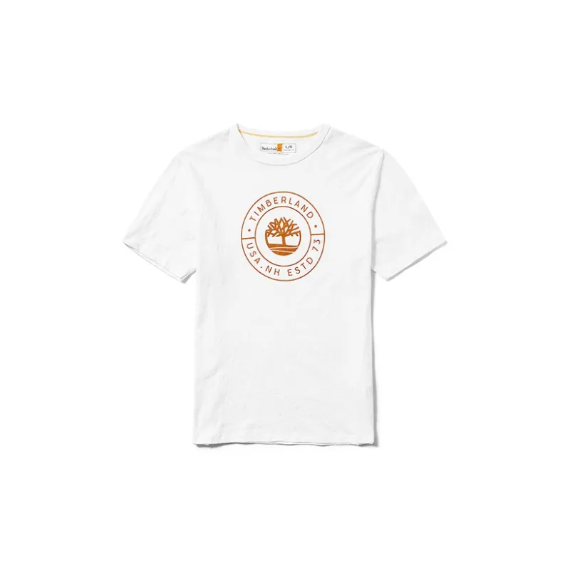 Timberland T Shirts Men White-0
