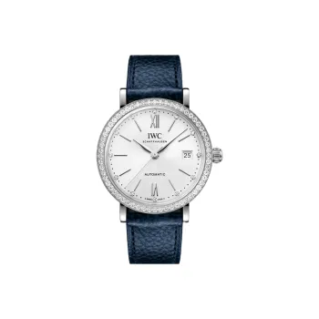 IWC Portofino Automatic Mechanical Movement Women's Watch 37mm White Dial Stainless Steel Watch Case