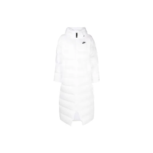 Nike Parka Coats Women's White