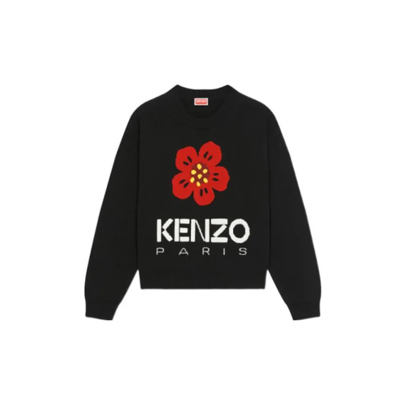 KENZO Boke Flower-intarsia Knit Jumper-2