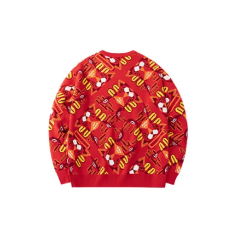 ANTA Life Collection Sweaters Unisex Red-1