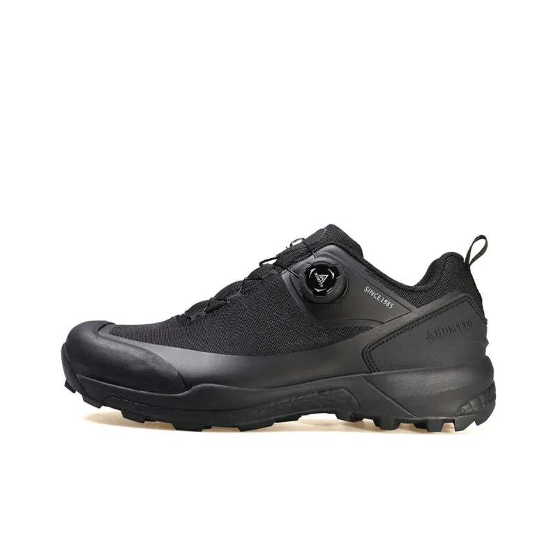 HUMTTO Hiking / Trekking Shoes Men Low Top Black/Dark Gray/Dark Blue/Dark Purple-0