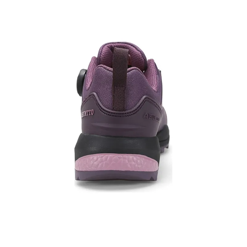 HUMTTO Anti Slip Wear Resistant Low Top Outdoor Shoes Women's Dark Purple-3