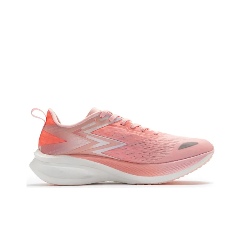 361° Flying ET Anti Slip Wear Resistant Breathable Rebound Low Top Sprint Running Shoes Men's Pink-1