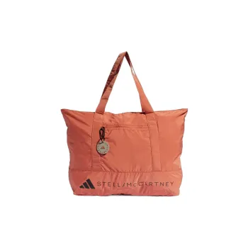 Adidas Recycled Polyester Plain Weave Fabric Portable Sports Bag Gym Bag Women's Brown