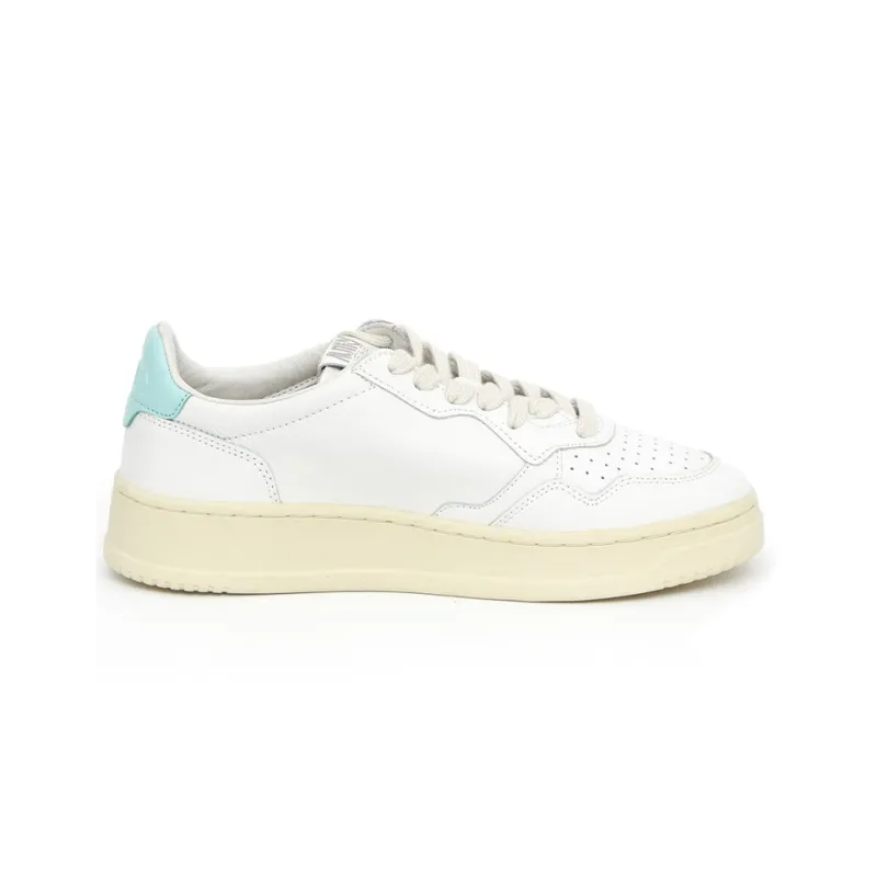 AUTRY Medalist Low 'White Turquoise' Women's-1