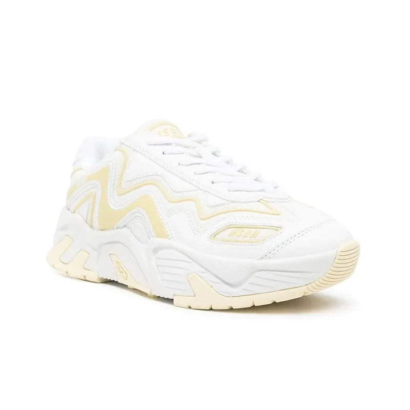 MSGM Vorte Low Top Sports Casual Shoes Men's White-2