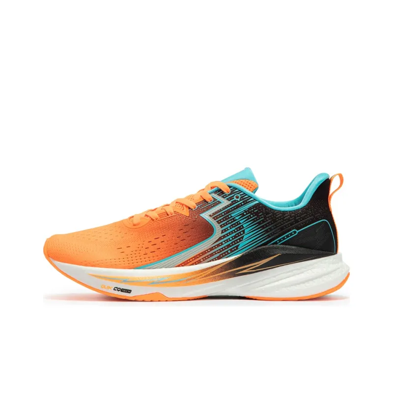 361° Carbon CQT Running Shoes Men's Fluorescent Orange-0