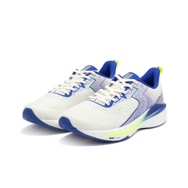 361° Carbon CQT Breathable Low Top Running Shoes Men's Feather White-2