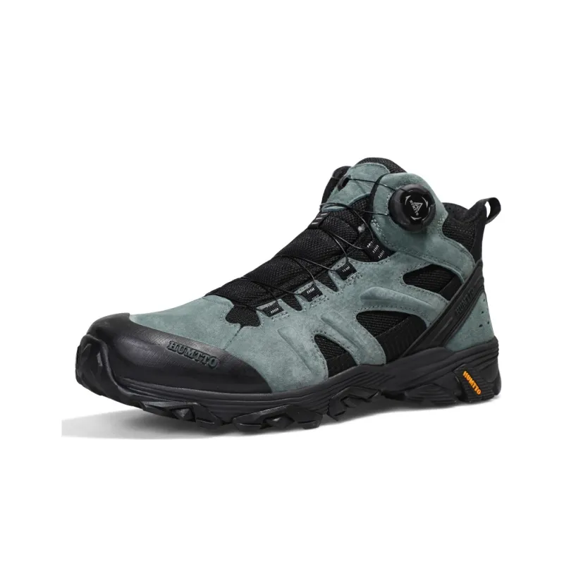 HUMTTO Slip Resistant, Abrasion Resistant, Cushioning, Waterproof Mid Top Hiking Shoes Men's Jasper-1