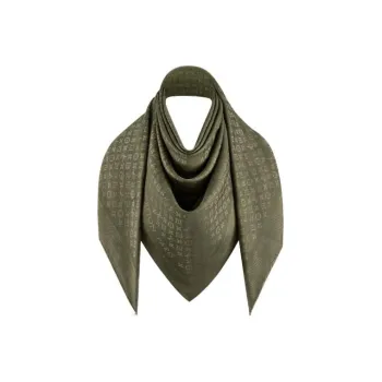 LOUIS VUITTON Silk Scarves Women's Green