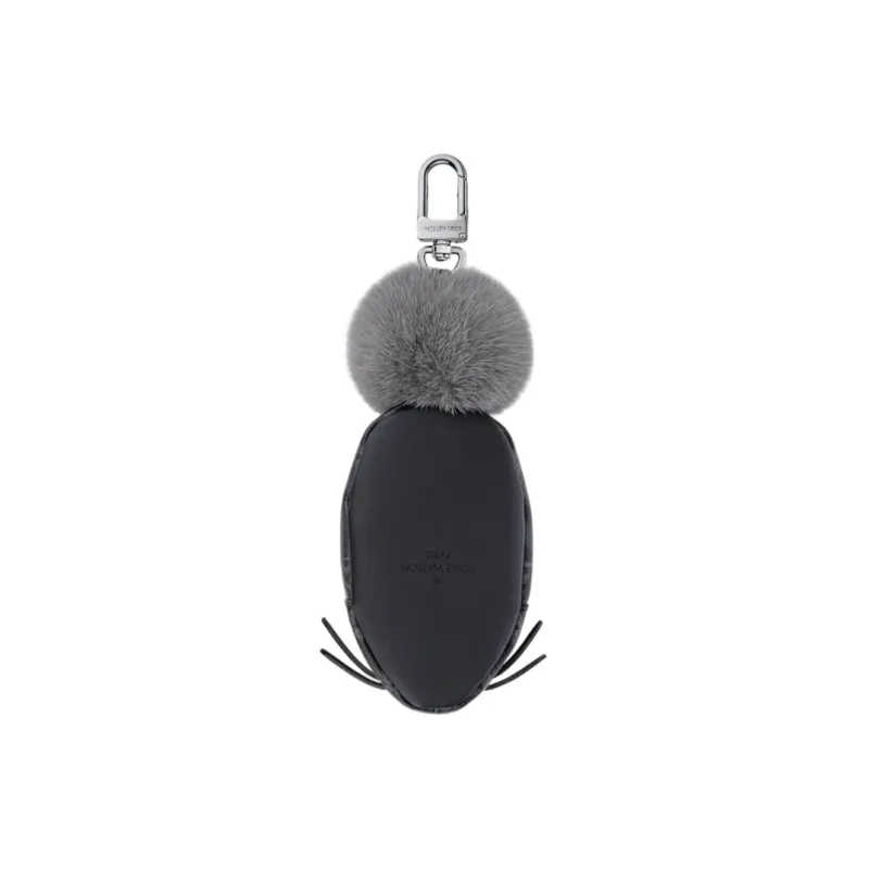 LOUIS VUITTON Monogram Eclipse Keychains Unisex-1