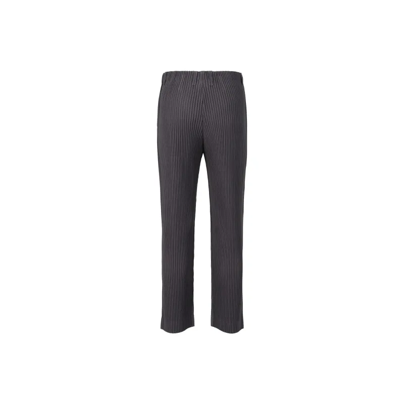 Homme Plissé Issey Miyake FW22 Casual Pants Men's Gray Purple-1