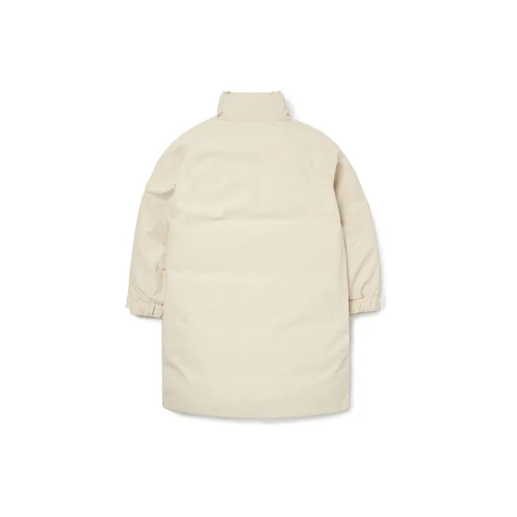 MLB Base Logo Down Jackets Unisex White-1