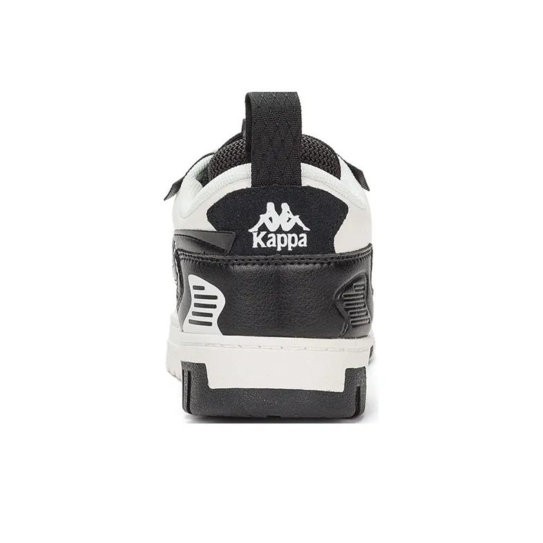 Kappa Low Top Skateboard Shoes Unisex Black White-5