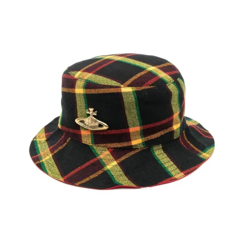 Vivienne Westwood Fisherman's cap Black/Yellow Female  