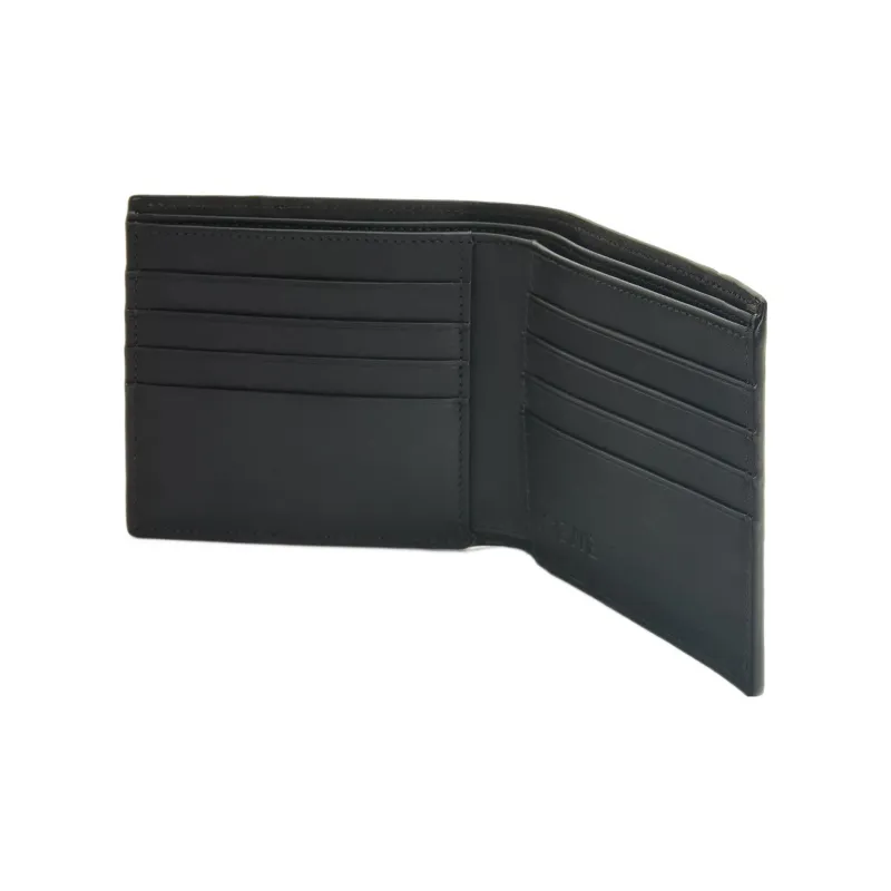 LOEWE Puzzle Cow Leather Wallet Men's Asphalt Gray/Olympic Blue-2