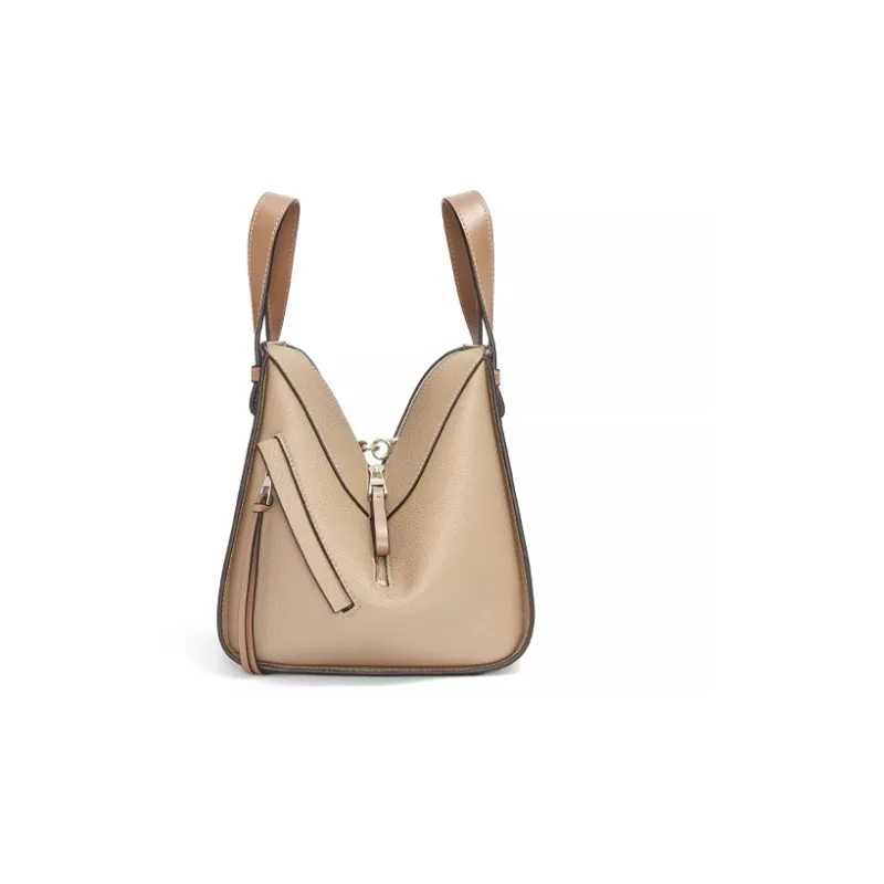 LOEWE Hammock Soft Grain Cow Leather Shoulder Bag, Crossbody Bag, Handbag Women's Sand-2