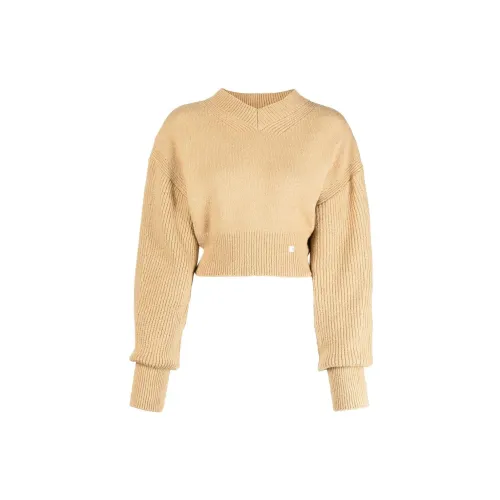 LOW CLASSIC Crop Tops Women's Beige