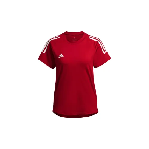 Adidas HILO T-Shirts Women's Red