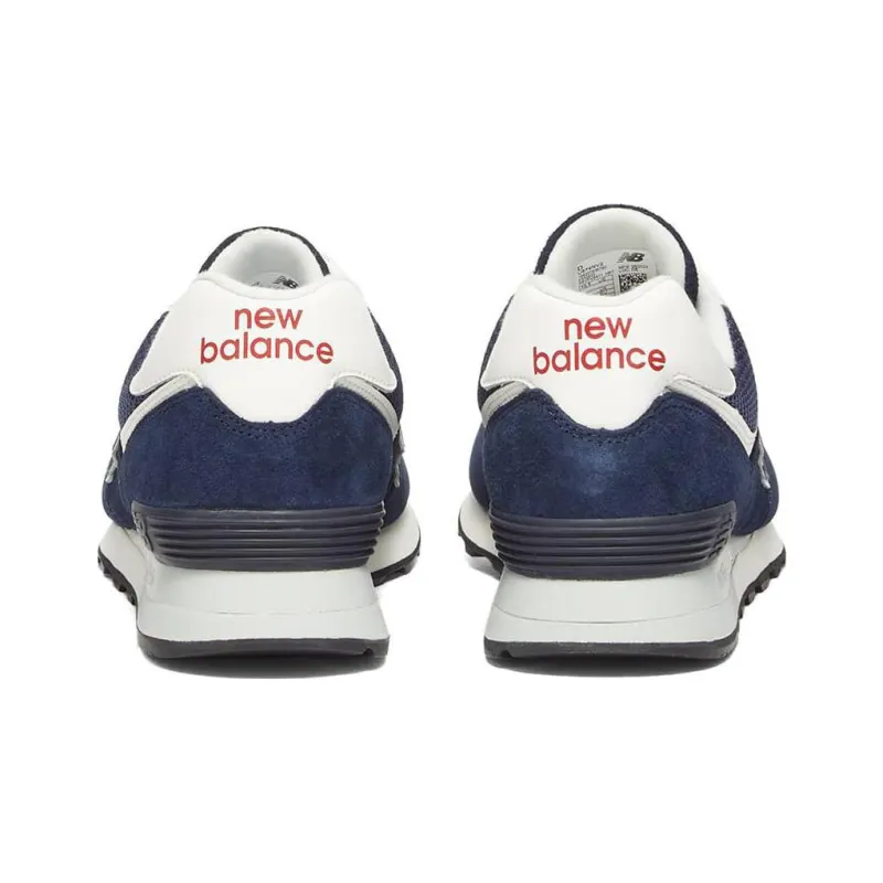 New Balance 574 Navy White-3
