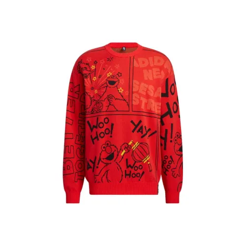 Sesame Street X Adidas Neo Sweaters Unisex Red