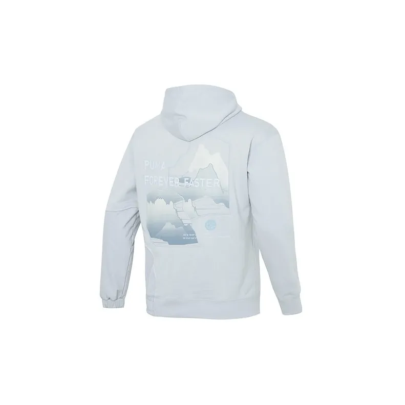 PUMA CNY Sweatshirts Men Light Blue-0