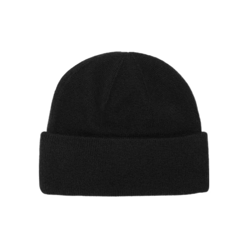 Burberry Logo Crest Embroidery Knitted Cashmere Beanie-1